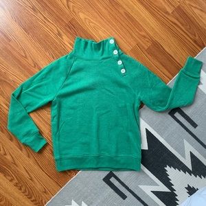 J. Crew Factory button-collar pullover, sz XXS